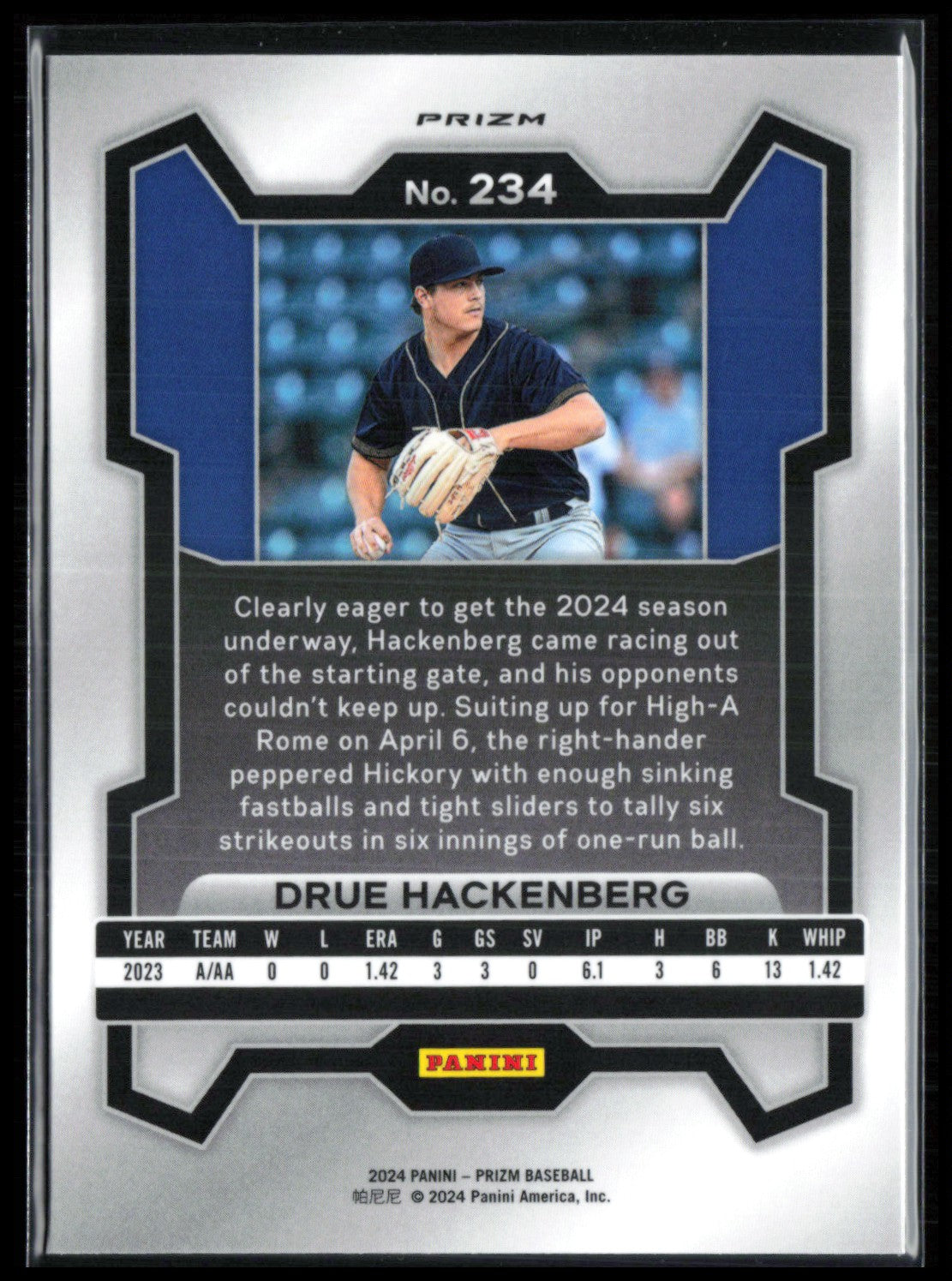 Drue Hackenberg Blue Ice