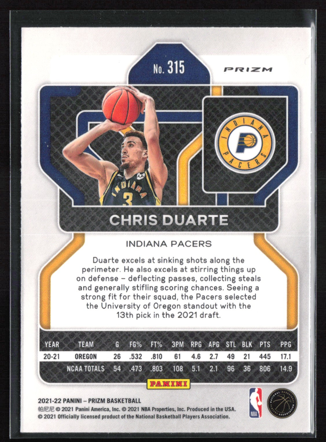 Chris Duarte RC Red Ice