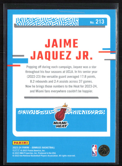 Jaime Jaquez Jr. RC Red