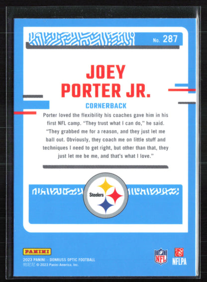 Joey Porter Jr. RC