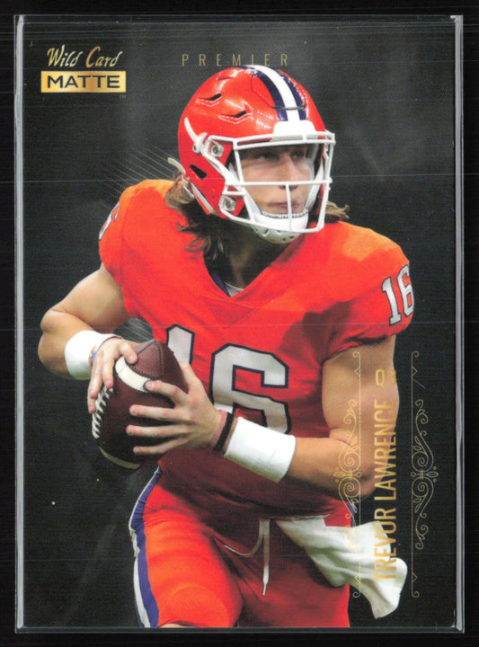 Trevor Lawrence Wild Card Matte Premier