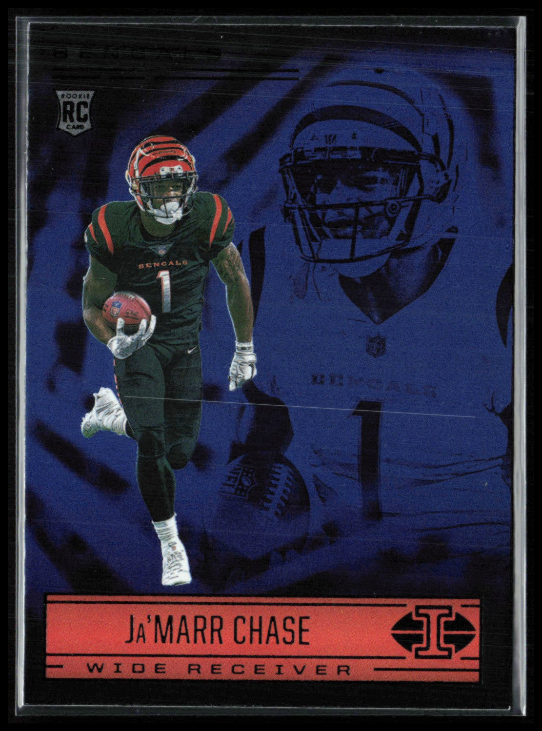 Ja'Marr Chase RC Blue Trophy Collection