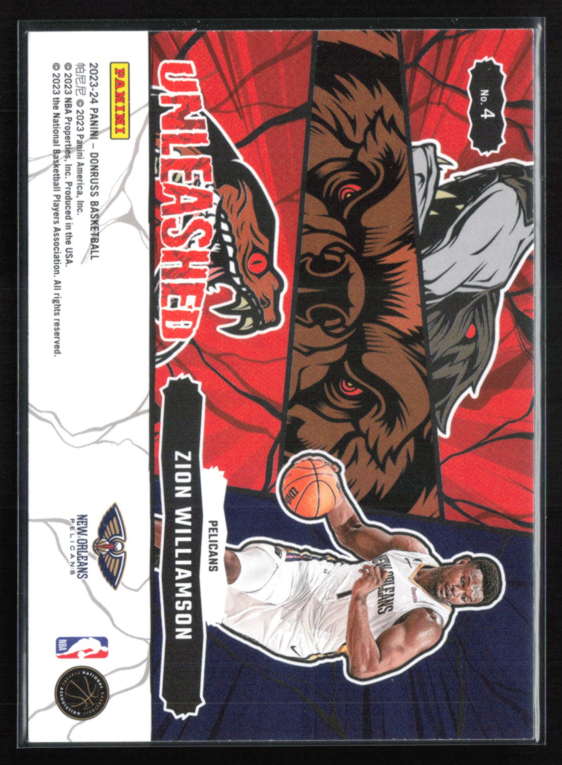 Zion Williamson Unleashed Press Proof