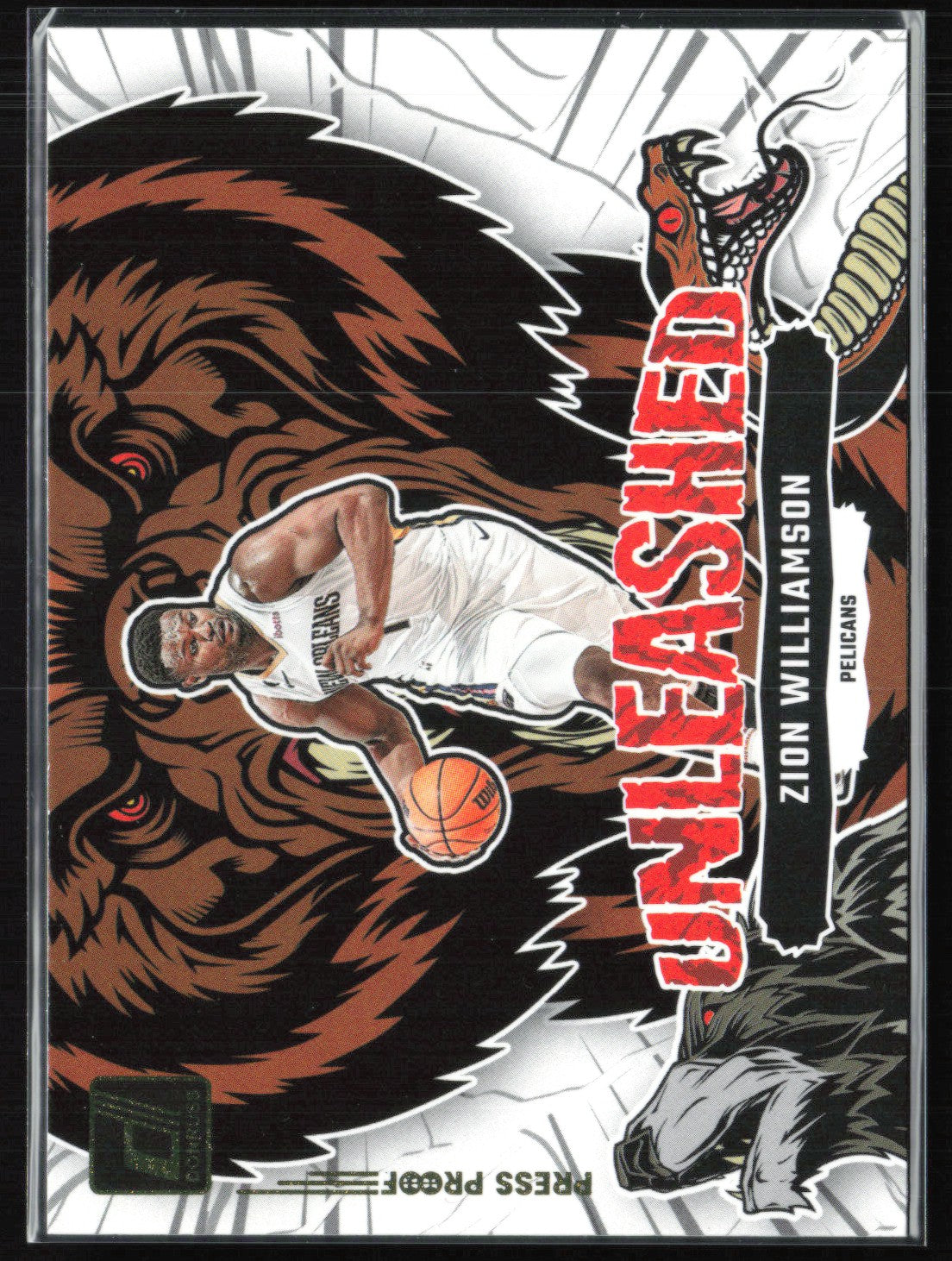Zion Williamson Unleashed Press Proof