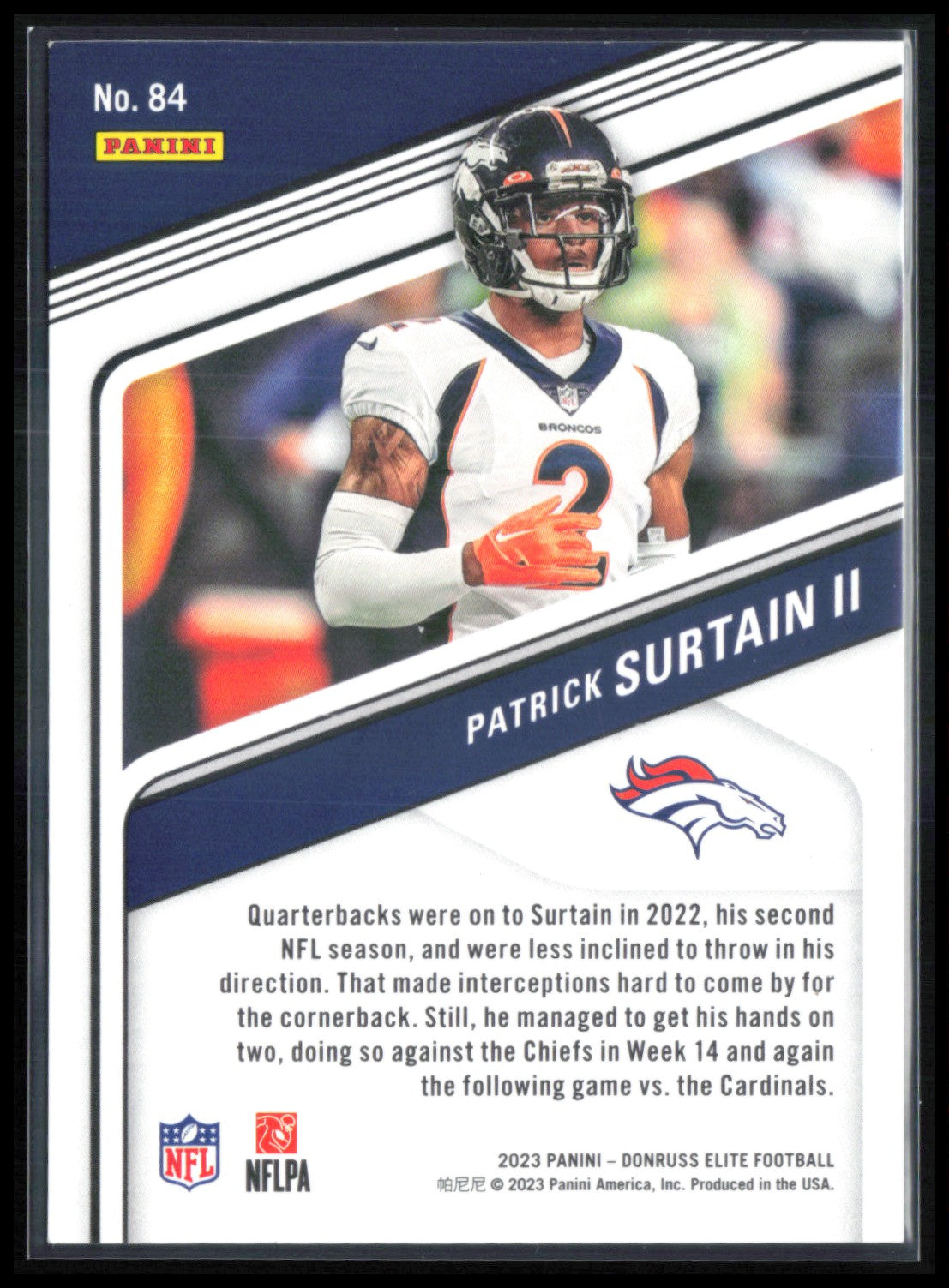 Patrick Surtain II Orange /399