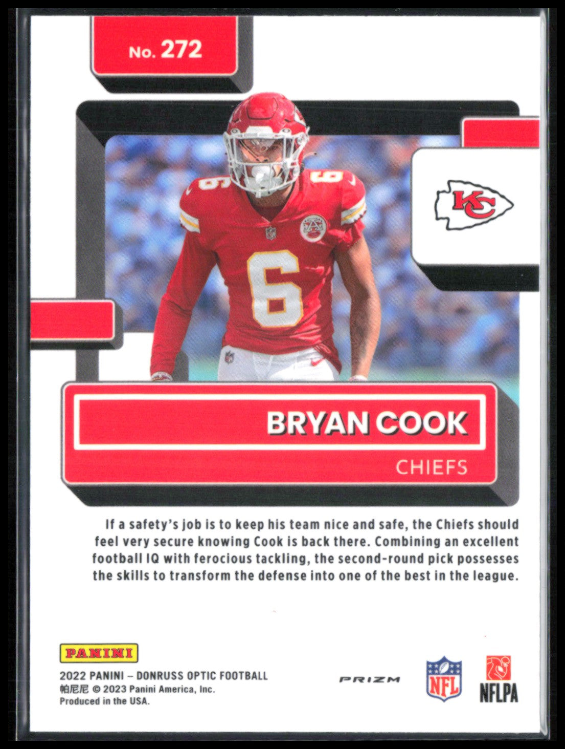 Bryan Cook RC Red Stars Holo