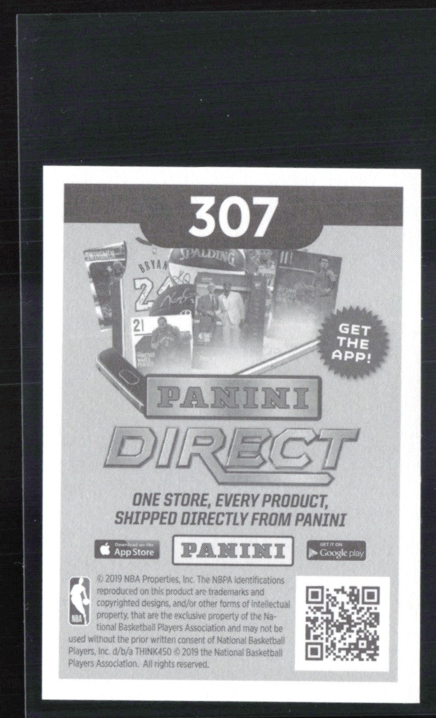 Nikola Jokic Mini Sticker 2019 Panini Direct
