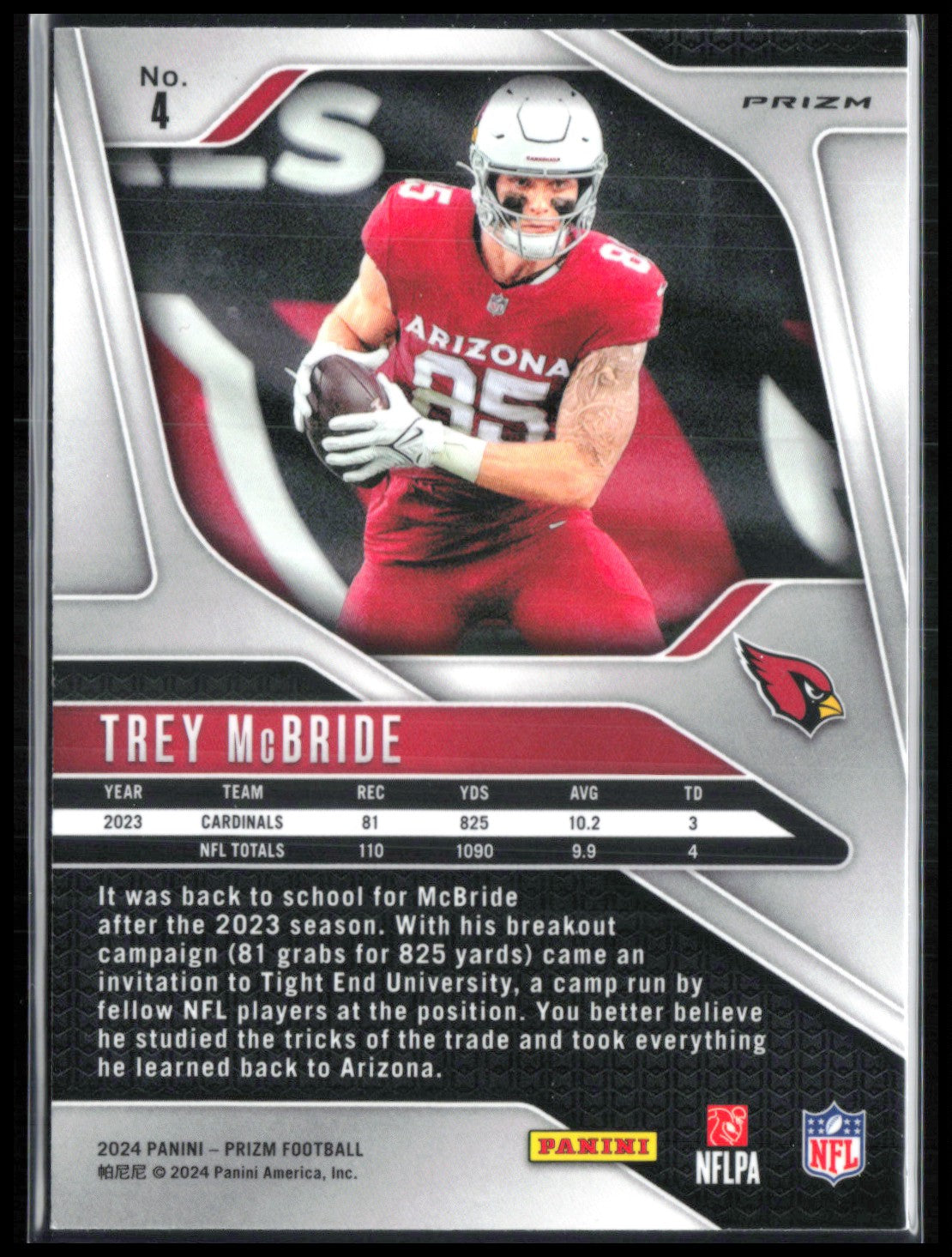 Trey McBride Silver