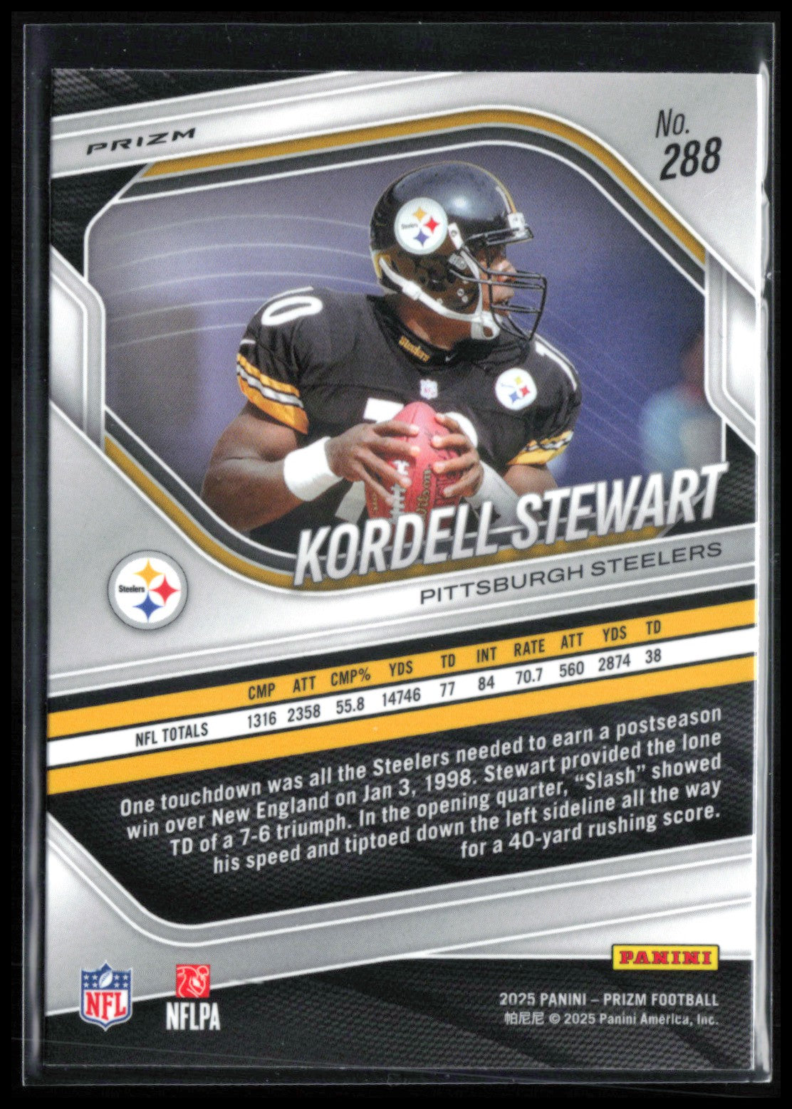 Kordell Stewart Silver Prizm