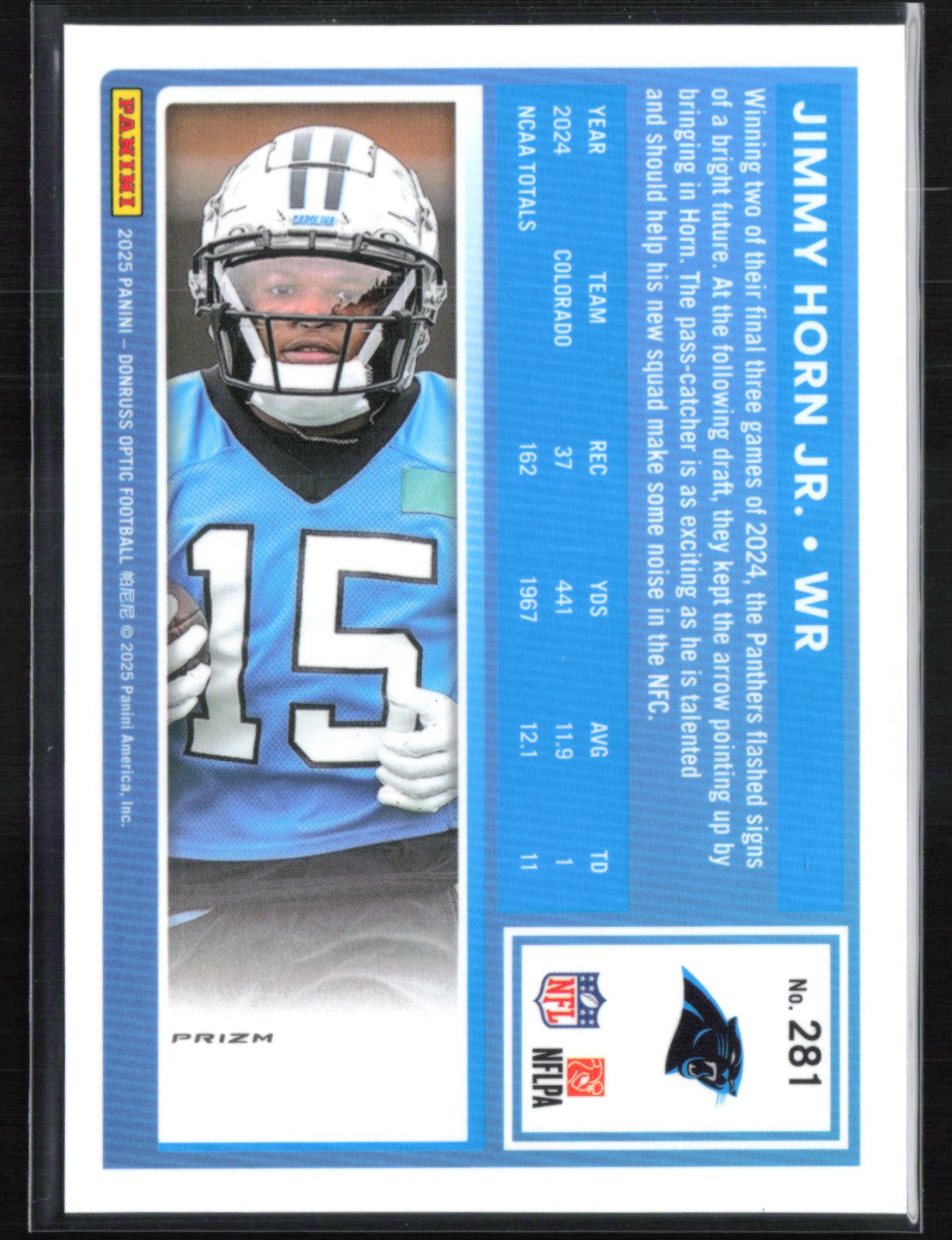 Jimmy Horn Jr RC Blue Hyper