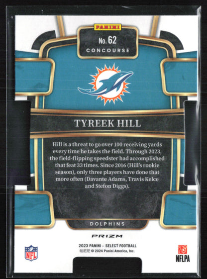 Tyreek Hill Silver Die-Cut