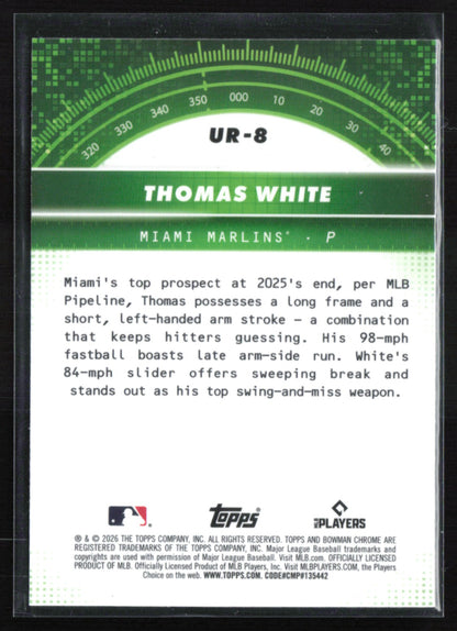 Thomas White Under the Radar