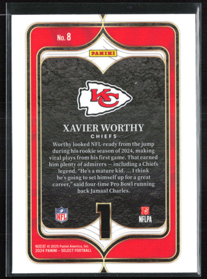 Xavier Worthy RC Numbers