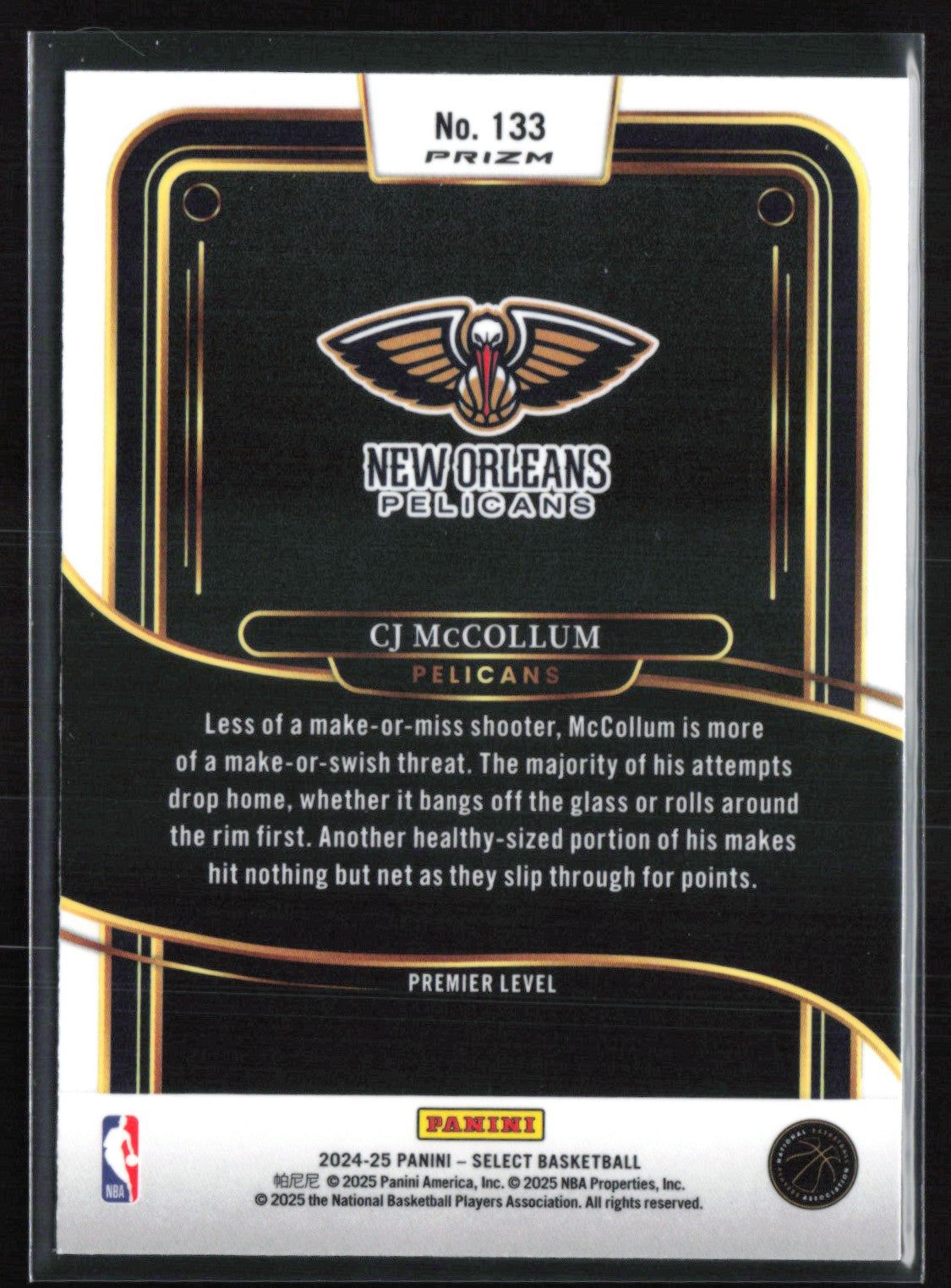 CJ McCollum Tri-Color Prizm