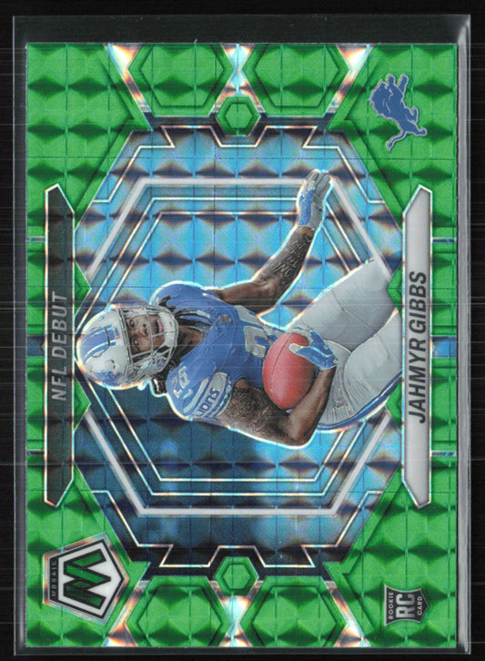 Jahmyr Gibbs RC Debut Green Mosaic