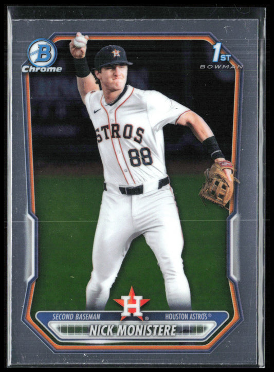 Nick Monistere 1st Bowman Chrome