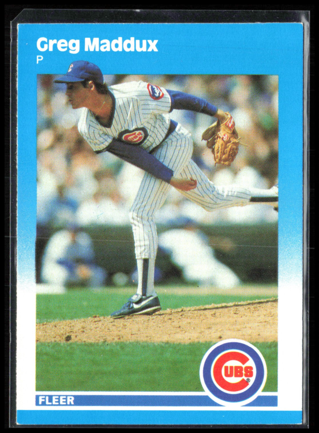Greg Maddux 1987 Fleer Update