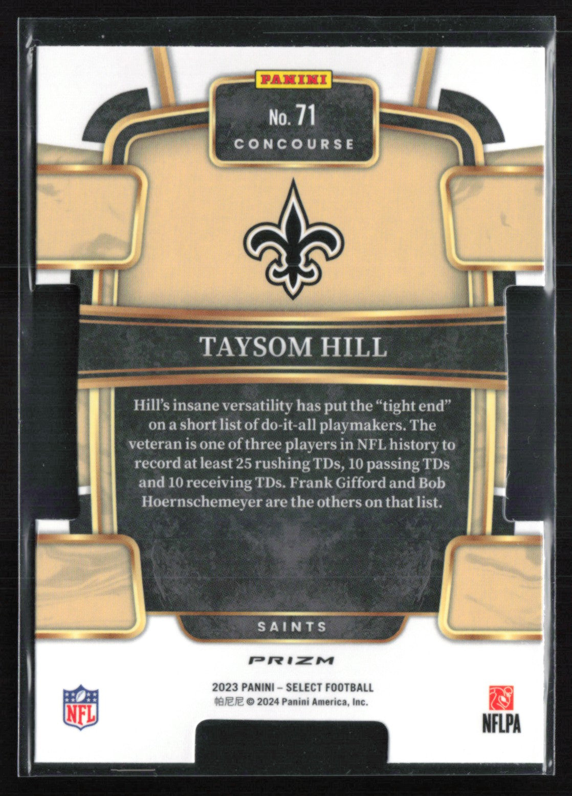 Taysom Hill Red Yellow Die-Cut