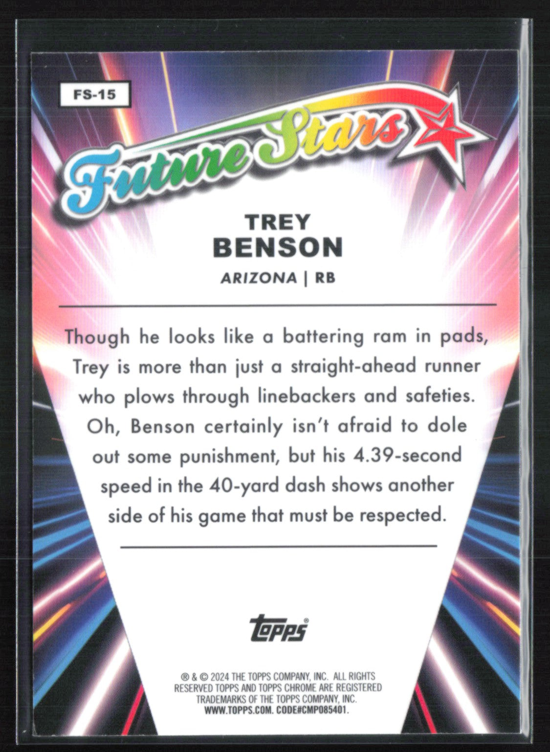 Trey Benson RC