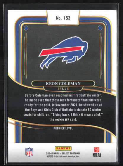 Keon Coleman RC