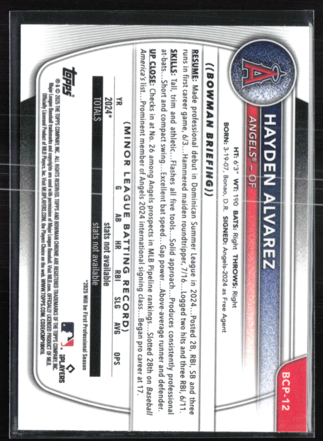 Hayden Alvarez 1st Bowman Reptilian