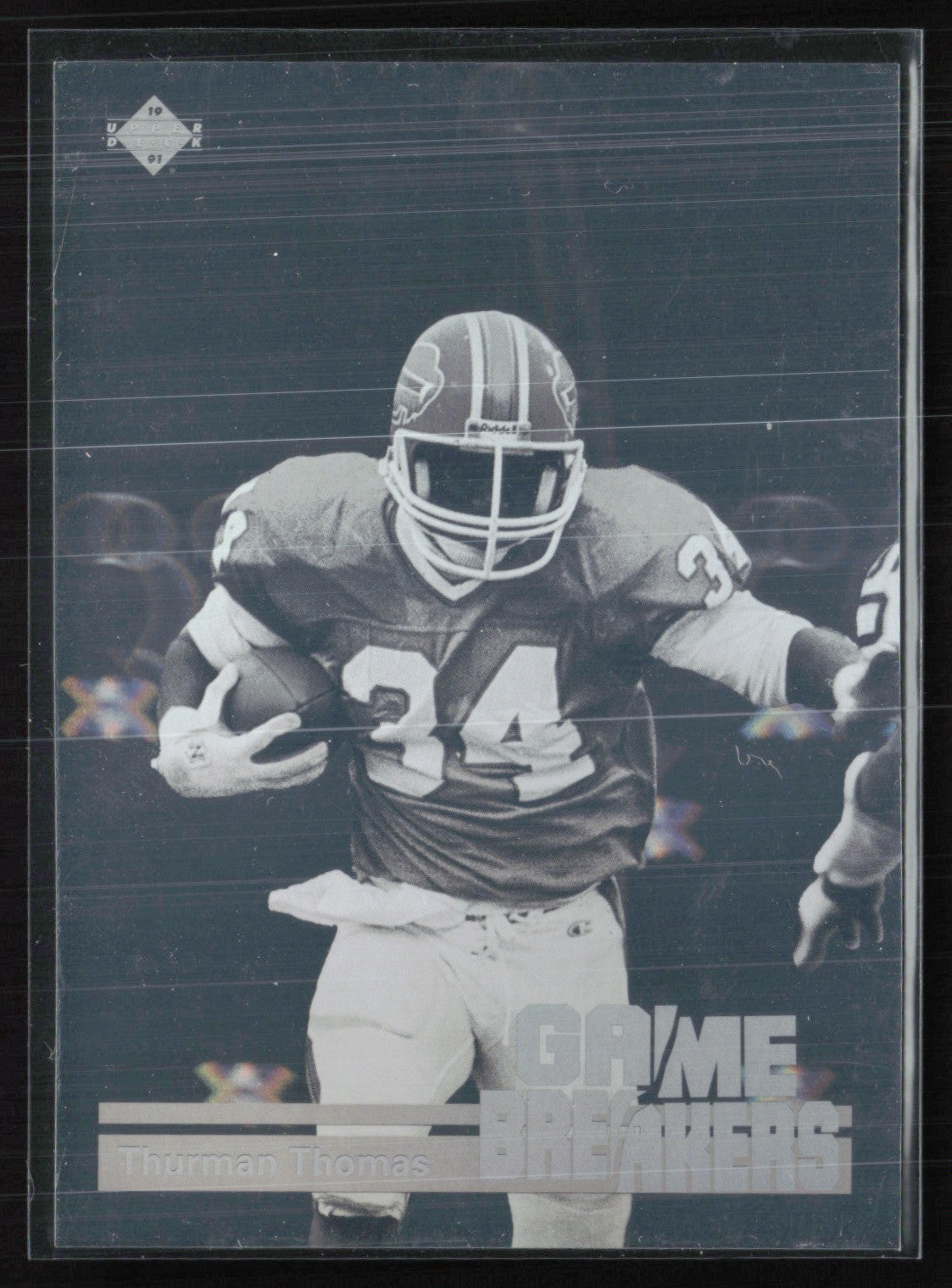 Thurman Thomas Game Breakers Hologram