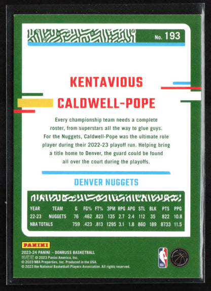 Kentavious Caldwell-Pope Red