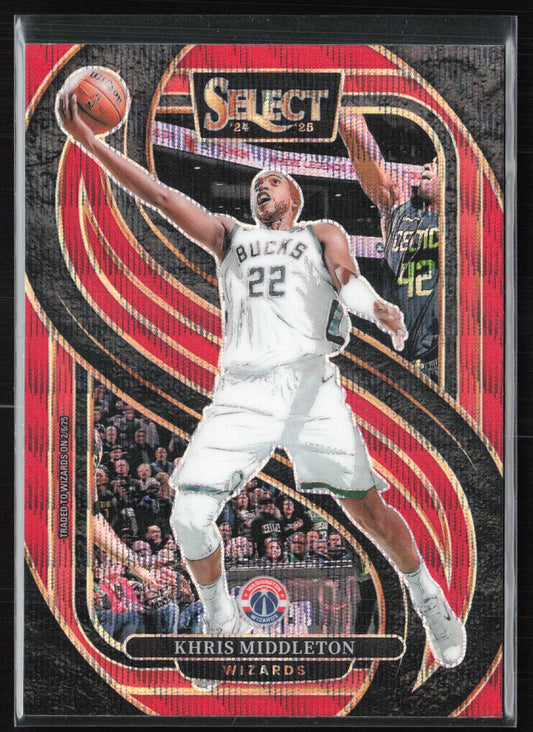 Khris Middleton Red Wave