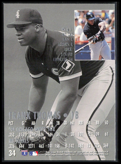 Frank Thomas 1995 Fleer Ultra