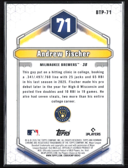 Andrew FIscher Top 100