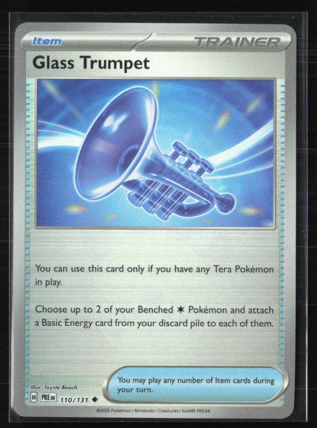 Glass Trumpet Trainer Holo