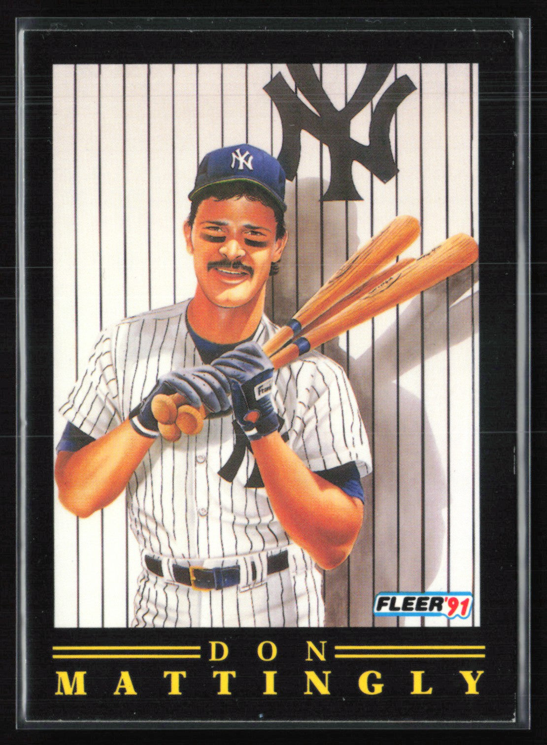Don Mattingly 1991 Fleer