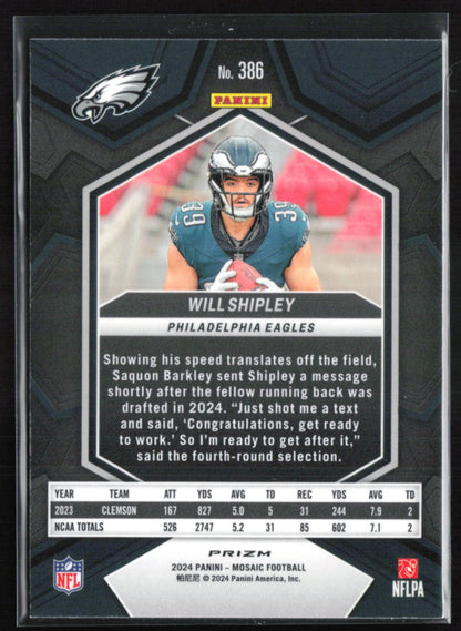 Will Shipley RC Red Green Mosaic