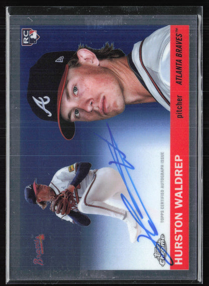 Hurston Waldrep RC Auto 2025 Topps Chrome Platinum