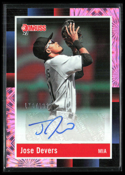 Jose Devers Auto /199 Pink Fireworks