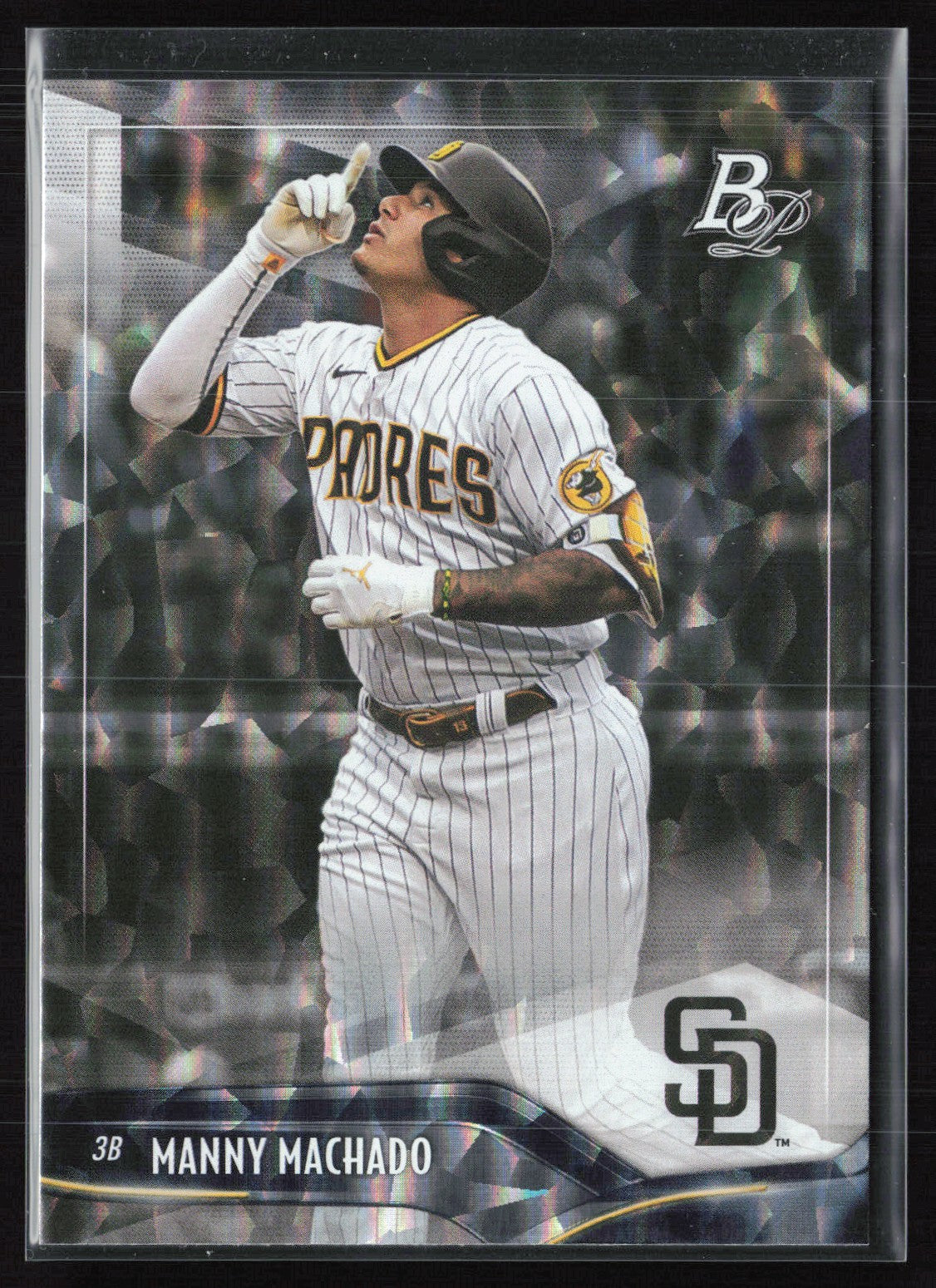 Manny Machado Crackle Foil