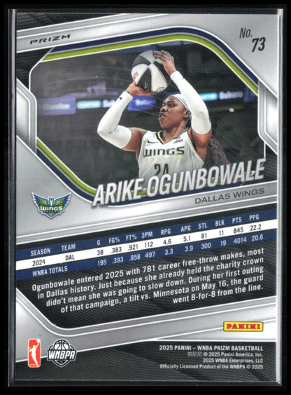 Arike Ogunbowale Ice
