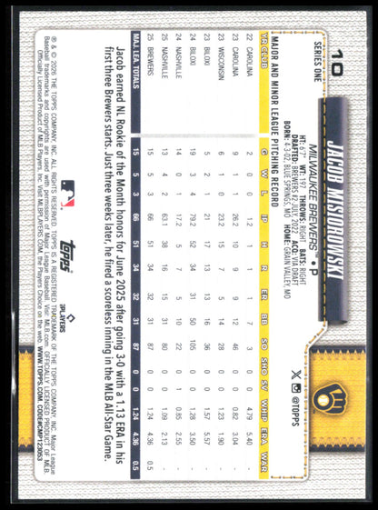 Jacob Misiorowski RC