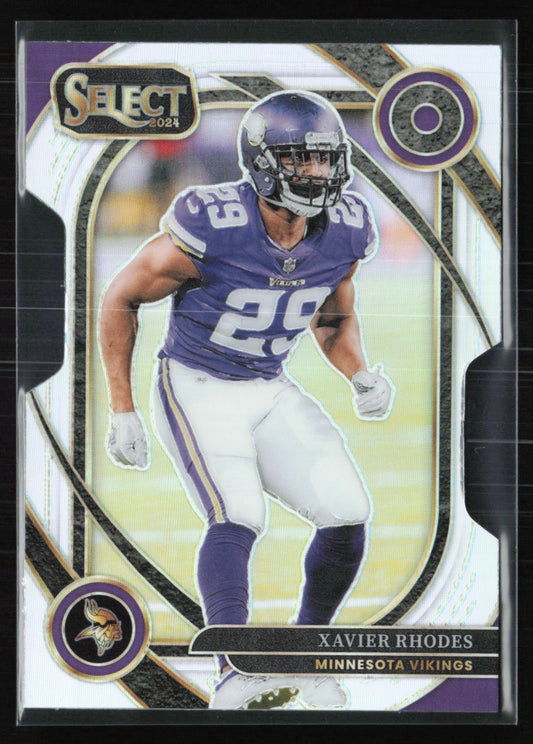 Xavier Rhodes Silver Die-Cut