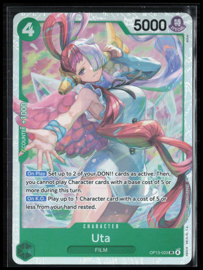 Uta Super Rare Holo (One Piece)