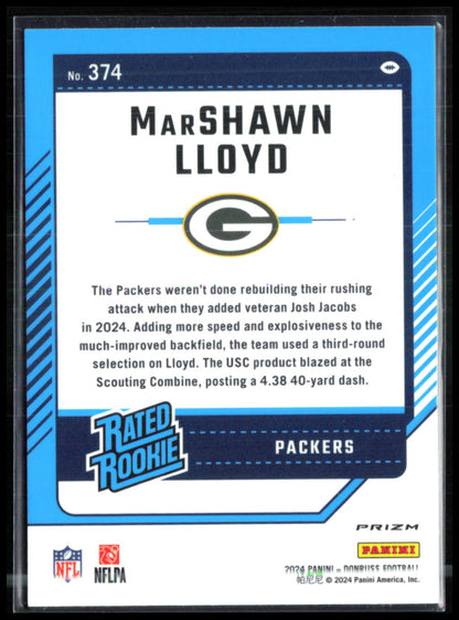 MarShawn Lloyd RC Blue Scope
