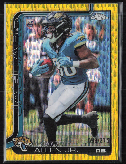 Lequint Allen Jr. Yellow Wave RC /275