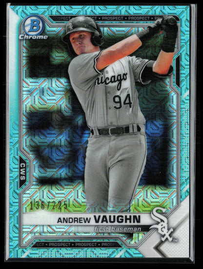 Andrew Vaughn Aqua Mojo /225