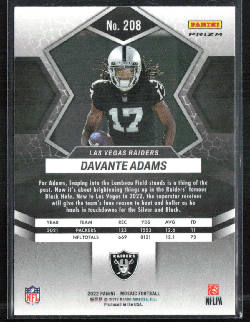 Davante Adams Mosaic Parallel