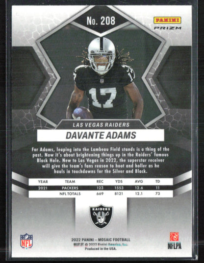 Davante Adams Mosaic Parallel