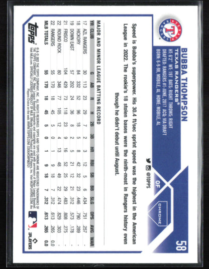 Bubba Thompson RC