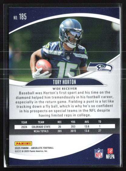 Tory Horton RC Plaid