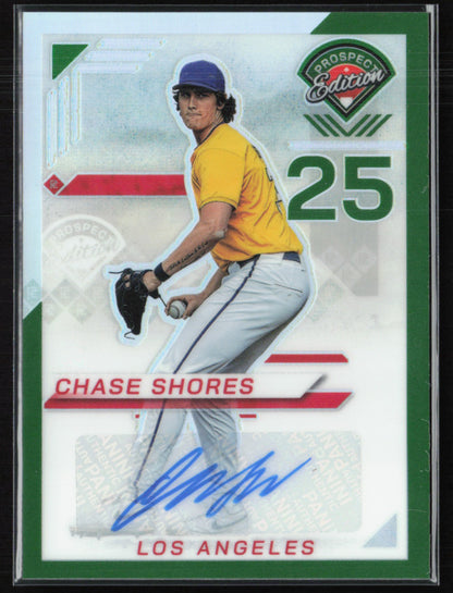 Chase Shores Auto Green 2025 Prospect Edition