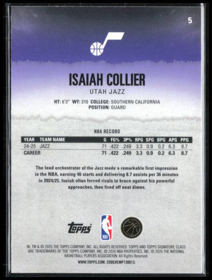 Isaiah Collier Yellow /275