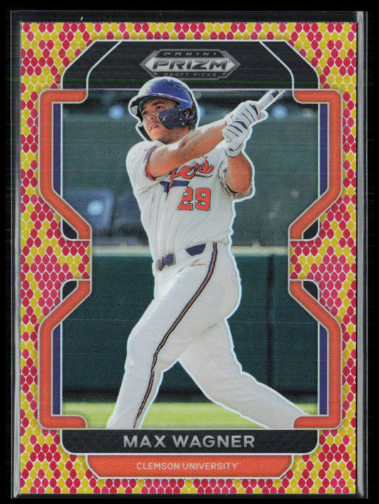 Max Wagner Snakeskin 01/25 2022 Prizm Draft